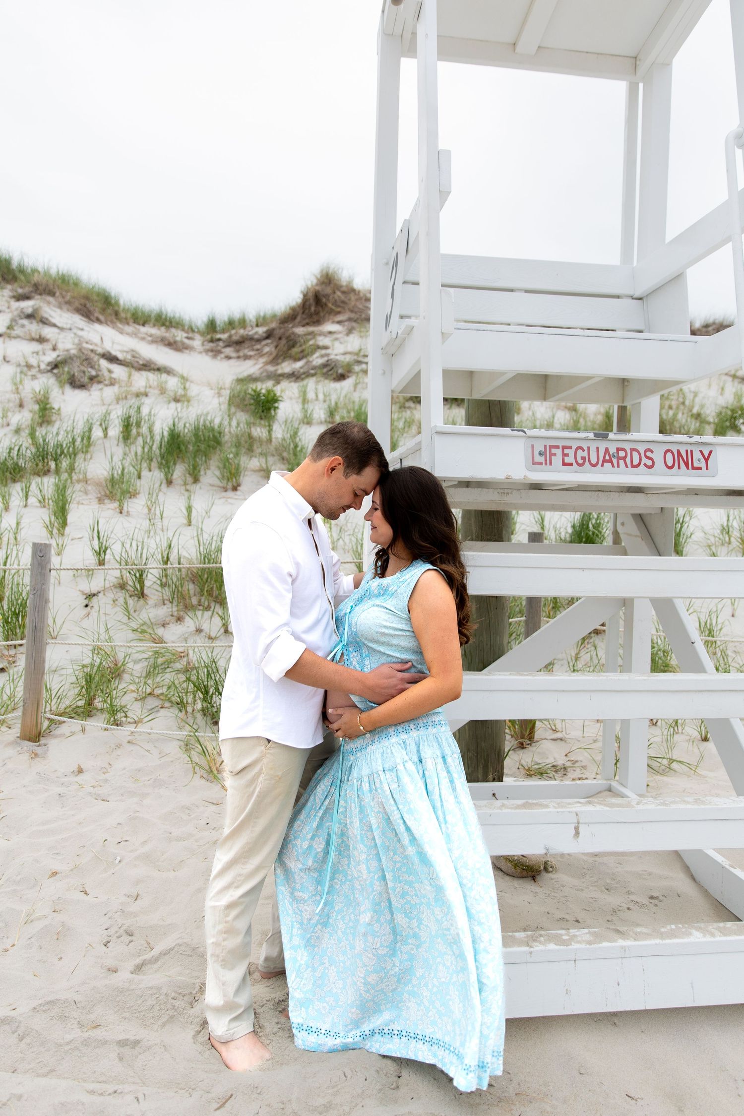 Cape Cod Beach maternity photos