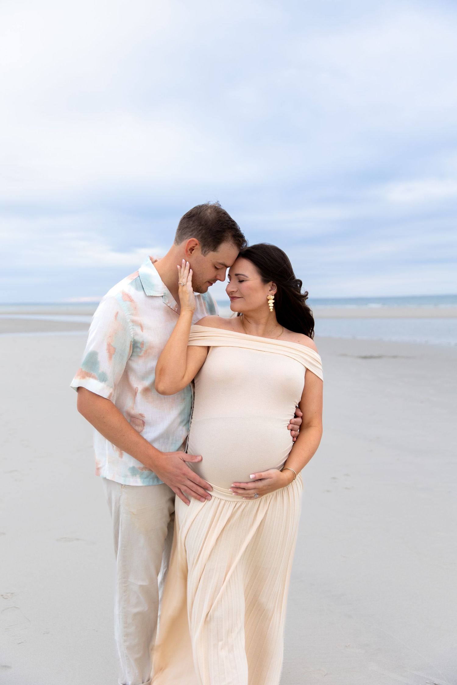 Cape Cod Beach maternity photos