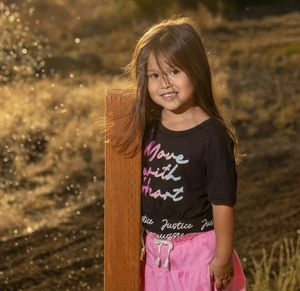 Portrait of girl.