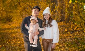 Fall family portrait.