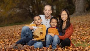 Fall family portrait.