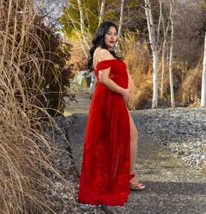 Woman Maternity Portrait