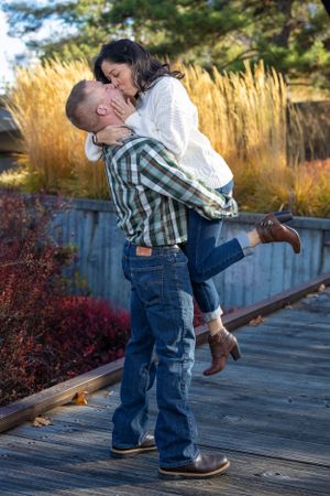 Engagement photography.