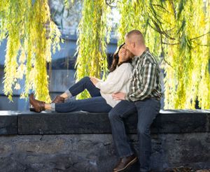 Engagement photography.