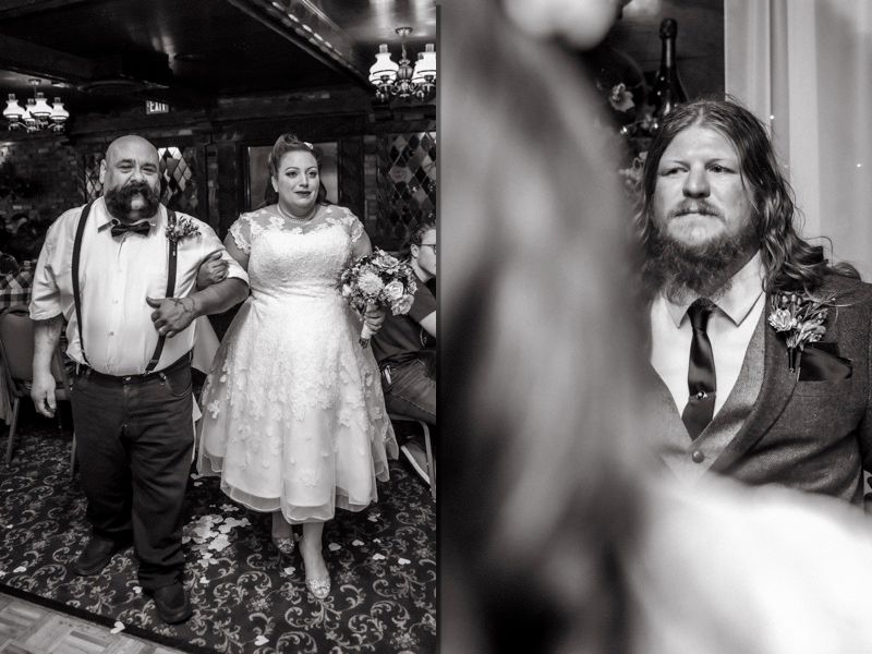 Magic lamp restaurant wedding