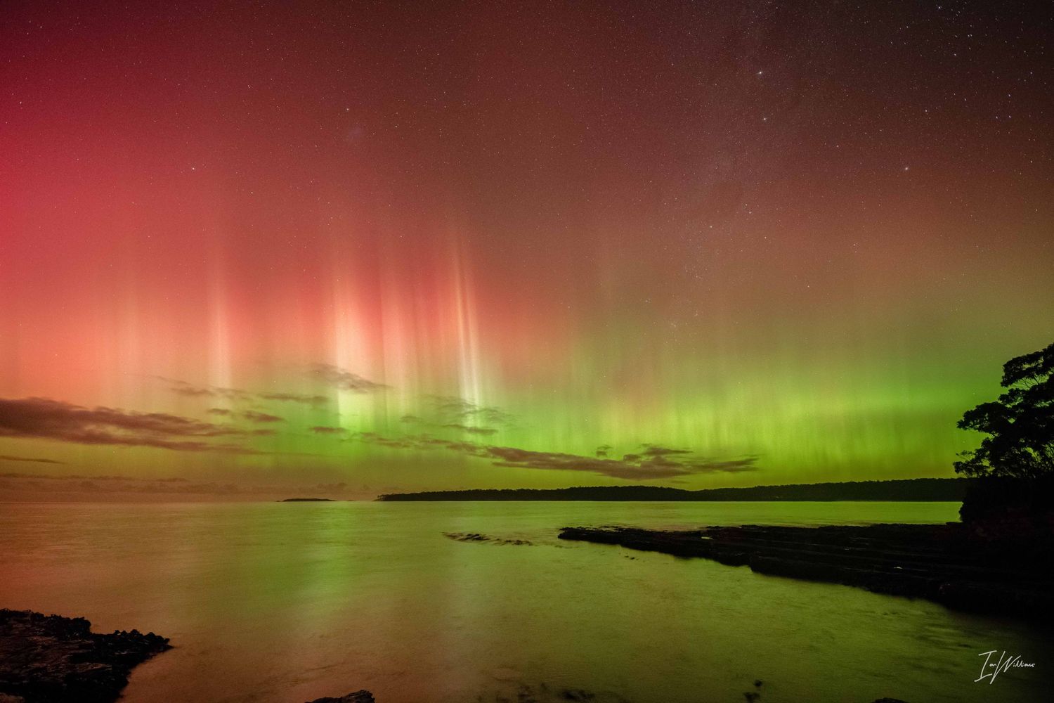 Aurora Australis, Tasmania, 11 May 2024