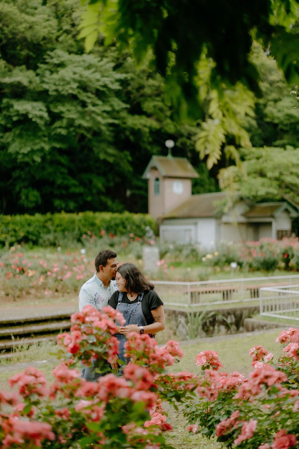 Proposal Photography at Ichikawa Rose Garden Chiba Tokyo
