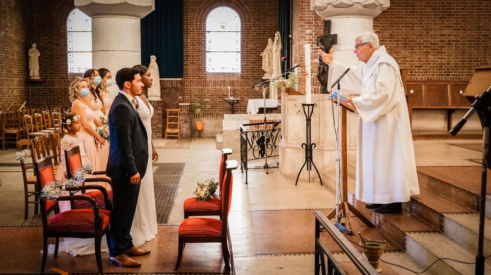 Photo de la cérémonie de mariage, reportage par Chloé Cabanes