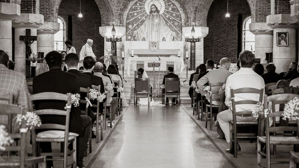 Photo de la cérémonie de mariage, reportage par Chloé Cabanes