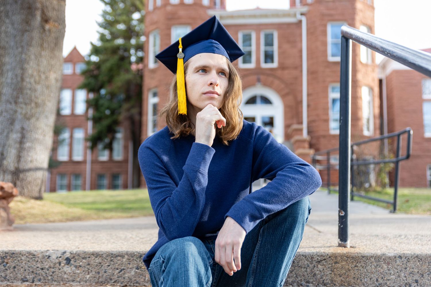 grad, northern arizona, flagstaff, college, arizona portrait photographer