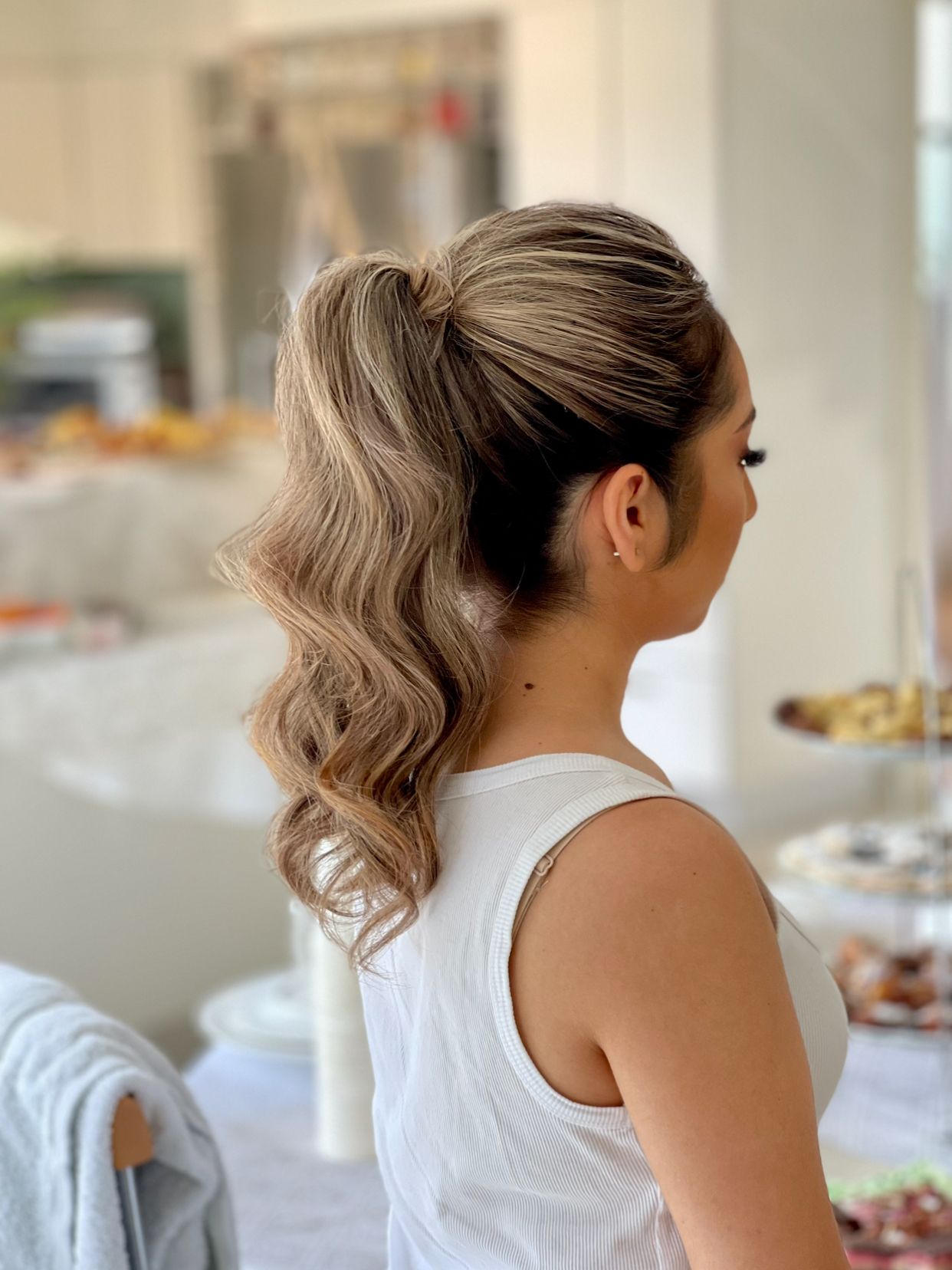 #glamponytails #highponytail #maidshair #bridalhairideas #sydneyhair