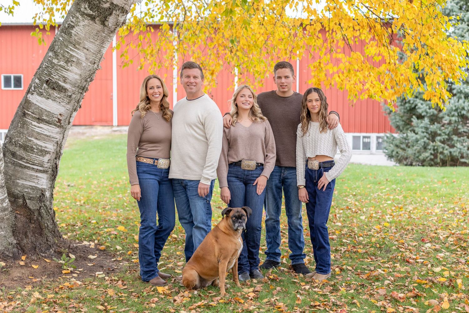 Heather Werkema Smith family photos in Caledonia, Michigan