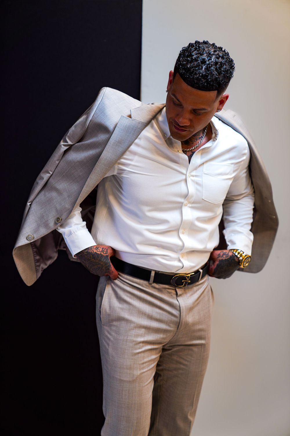 mens portrait session