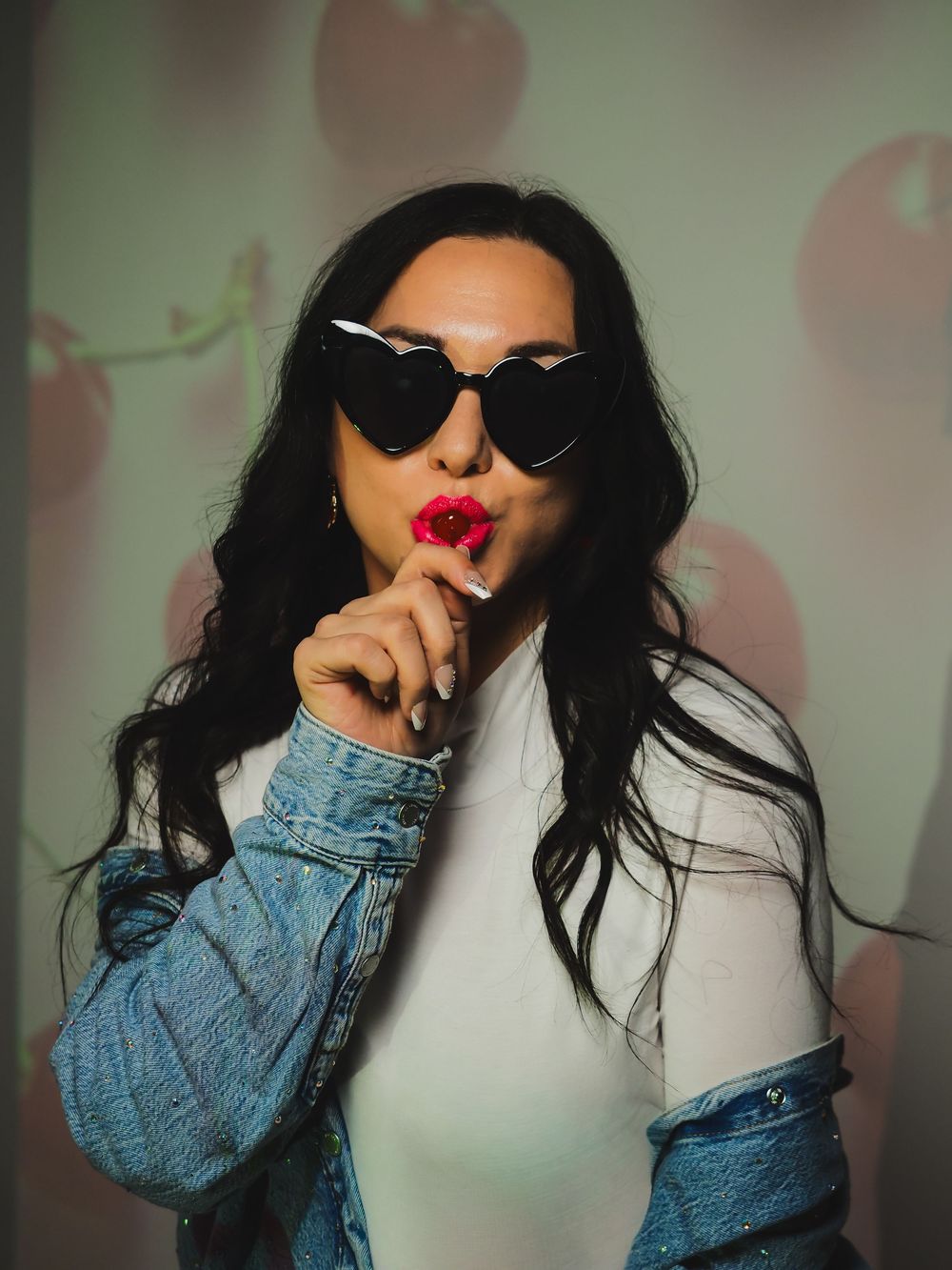 branding photoshoot for the lash sweet