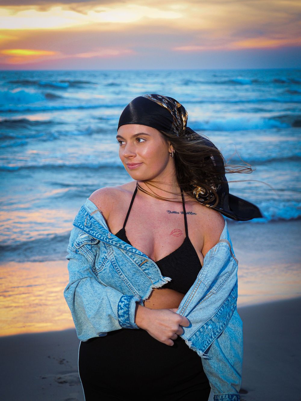 beach portrait