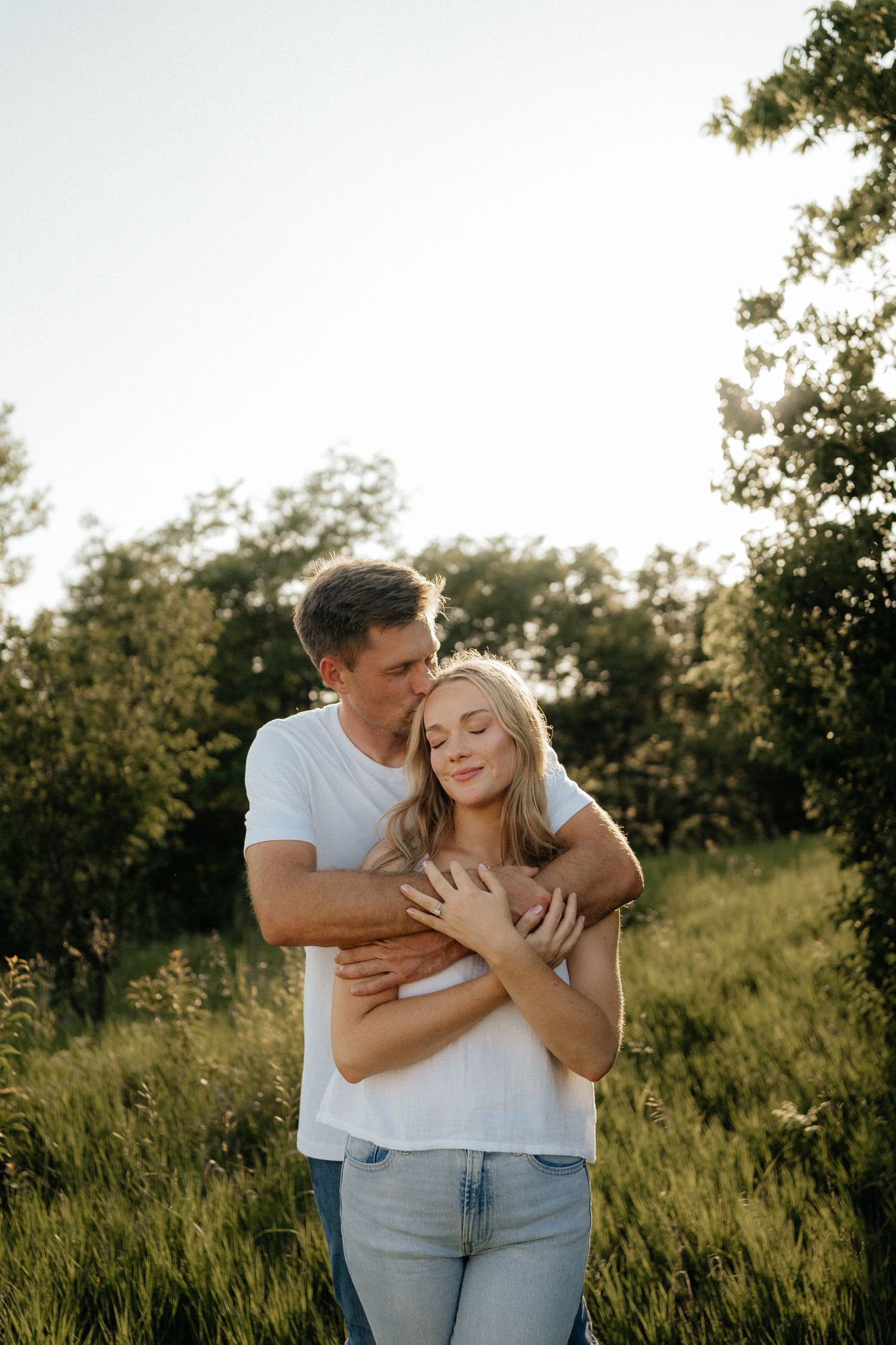 Downtown Tulsa Engagement Photos