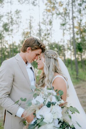 Outdoor Woodland Pensacola Wedding.
