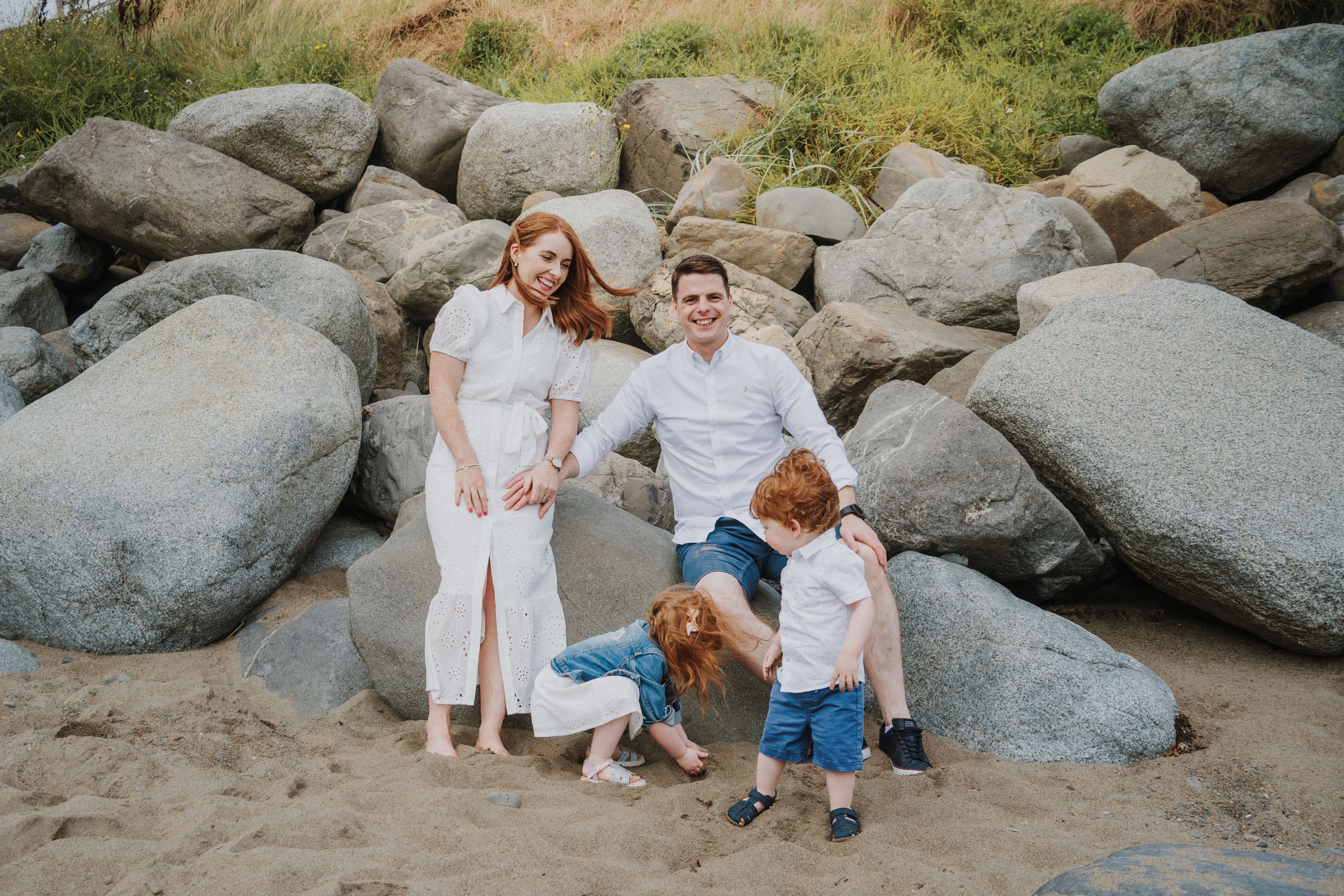 Beach Carlingford Family Wedding Event Photographer Ireland