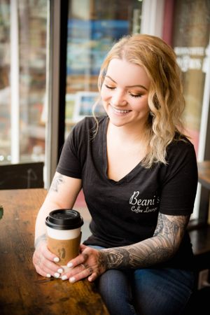 Northern Michigan Boyne City Brand Photography Beani's Coffee Lounge
