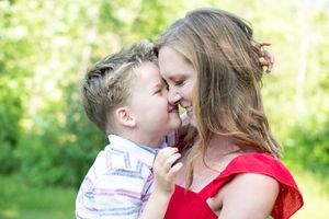 Northern Michigan Summer Family Photography Mother and Son