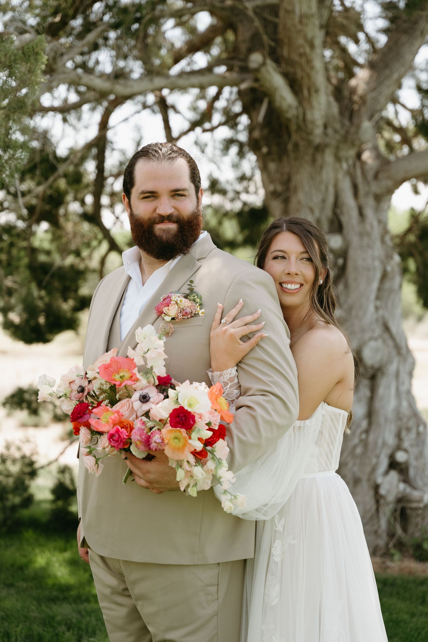 May Garden Wedding at Deer Flat Ranch