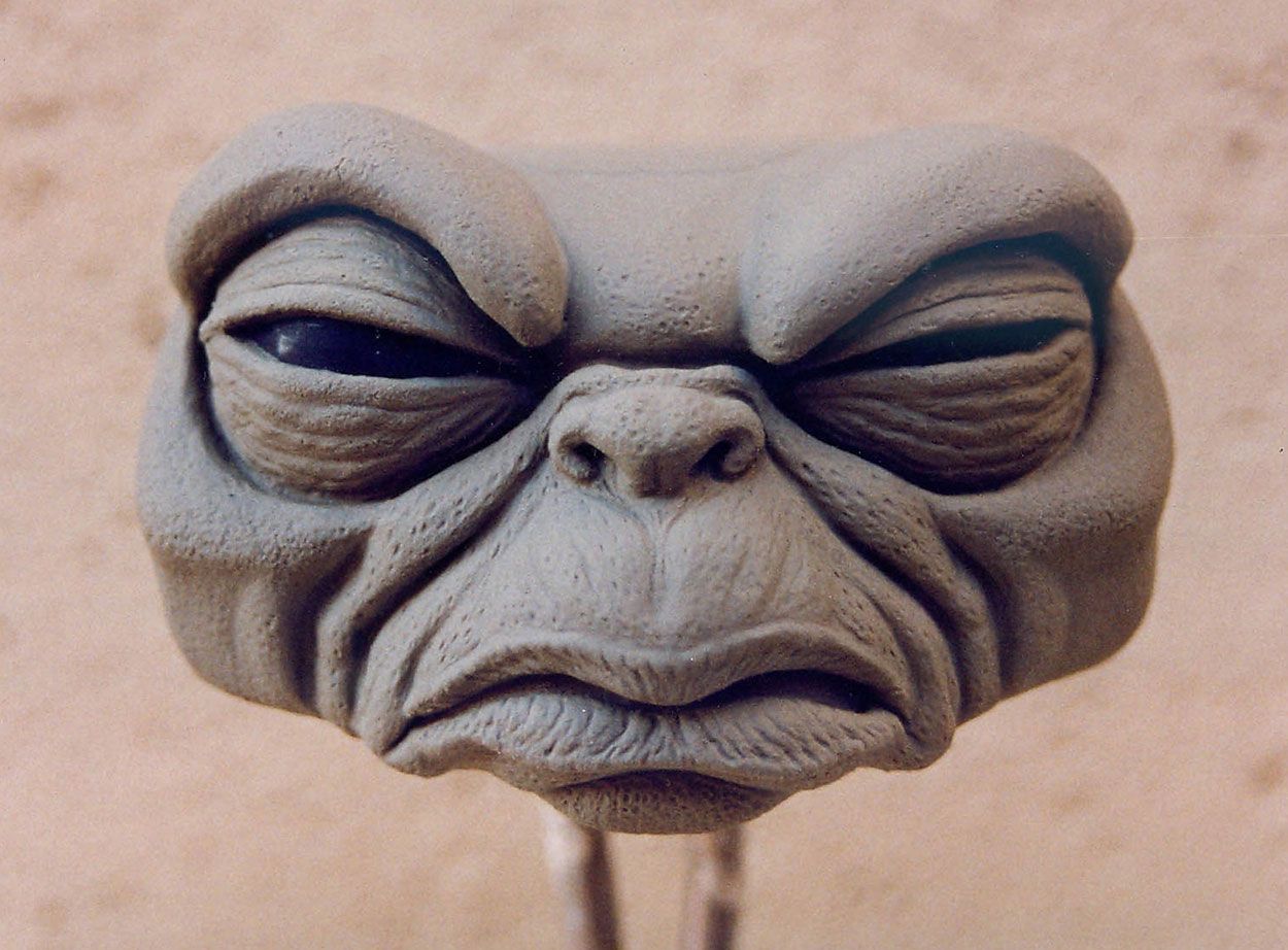 George Mogwai initial clay sculpt