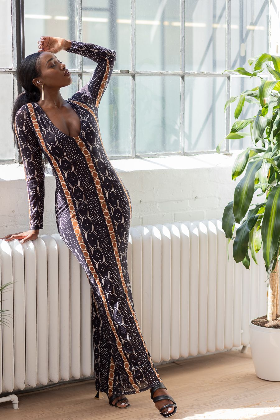 Model laughing during Toronto brand photography session by SLY Vision