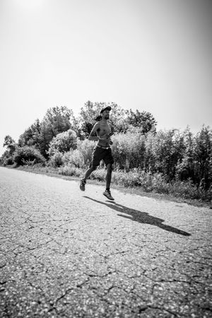 Running club branding photo.