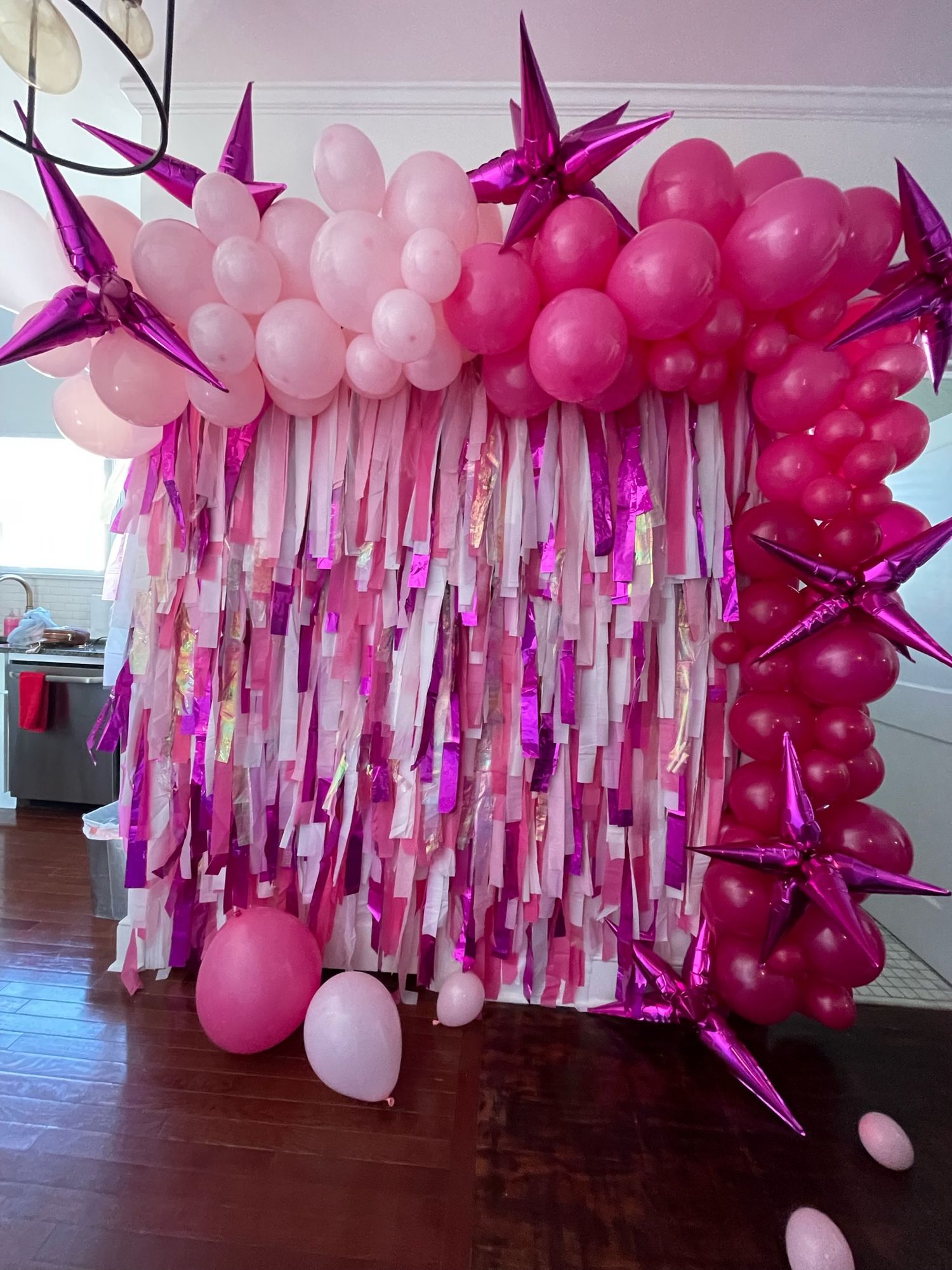 Balloon Arch for Bachelorette party.