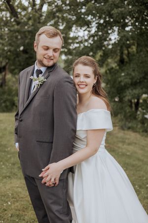 Bride and groom portraits wedding photography Oromocto photographer Douglas Hazen Centre wedding New Brunswick wedding photos professional
