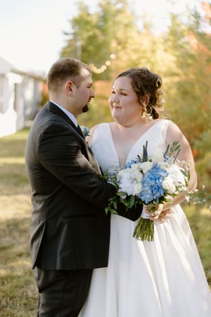 Bride and groom wedding photography at the Grand Ivory, outdoor fall wedding in Moncton New Brunswick, wedding portraits in Atlantic Canada
