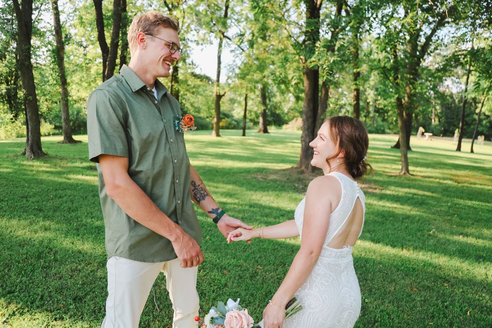 wedding candid