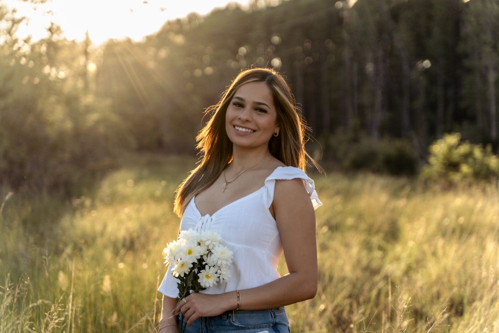 Pinterest-inspired portrait in nature