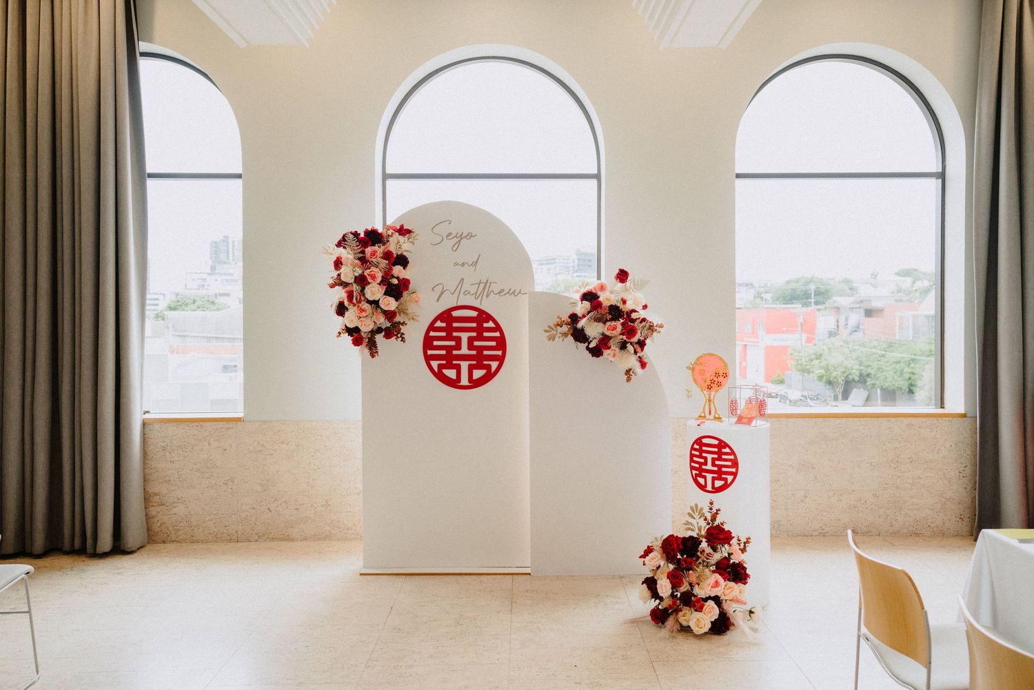 "Elegant tea ceremony setup at The calile hotel