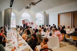 The calile hotel Tea ceremony wedding