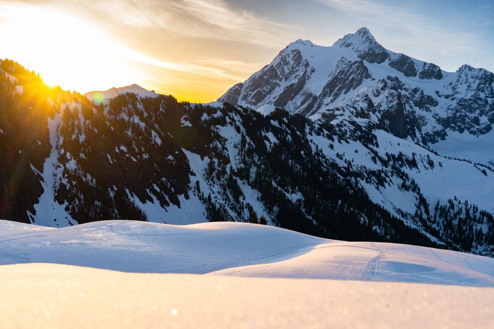 Shuksan at sunrise