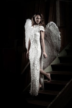 A photo of an angel