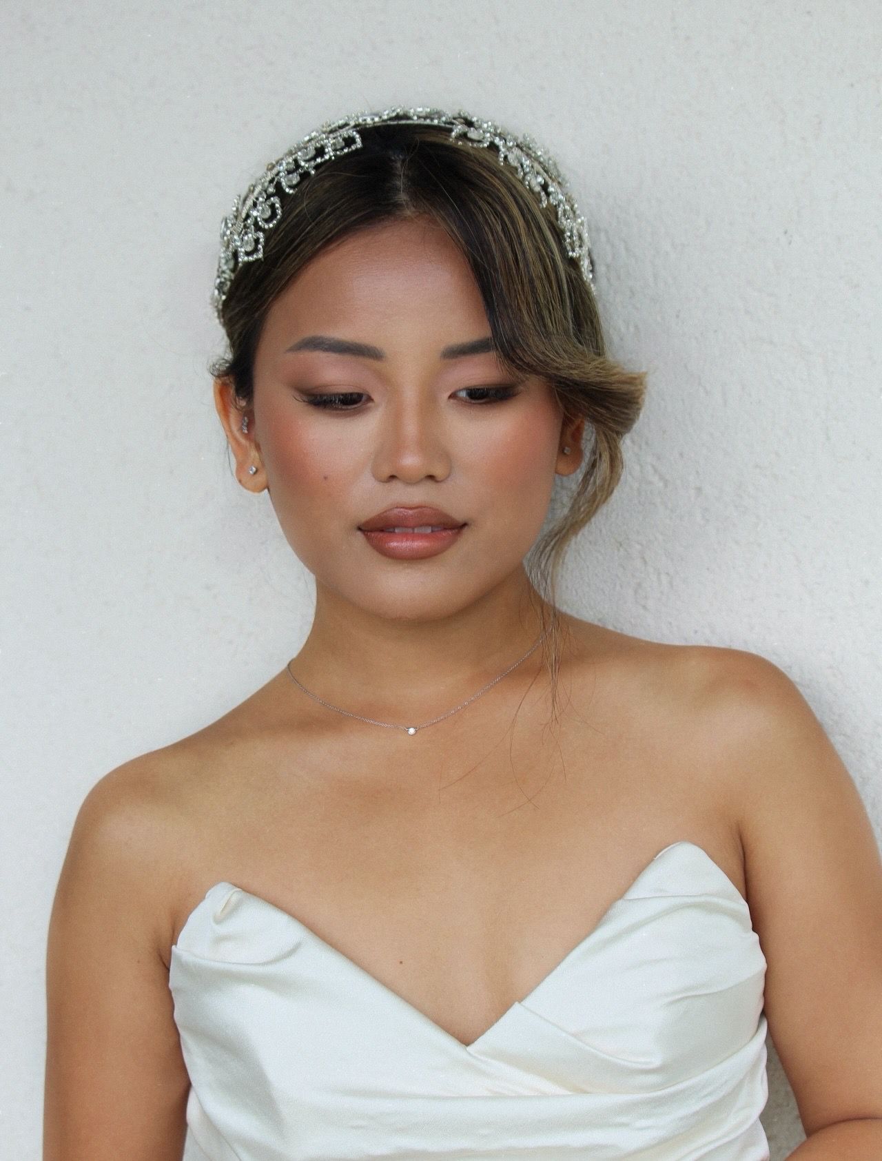 Bridal makeup and hairstyling in Cambridge by Vosophie Makeup