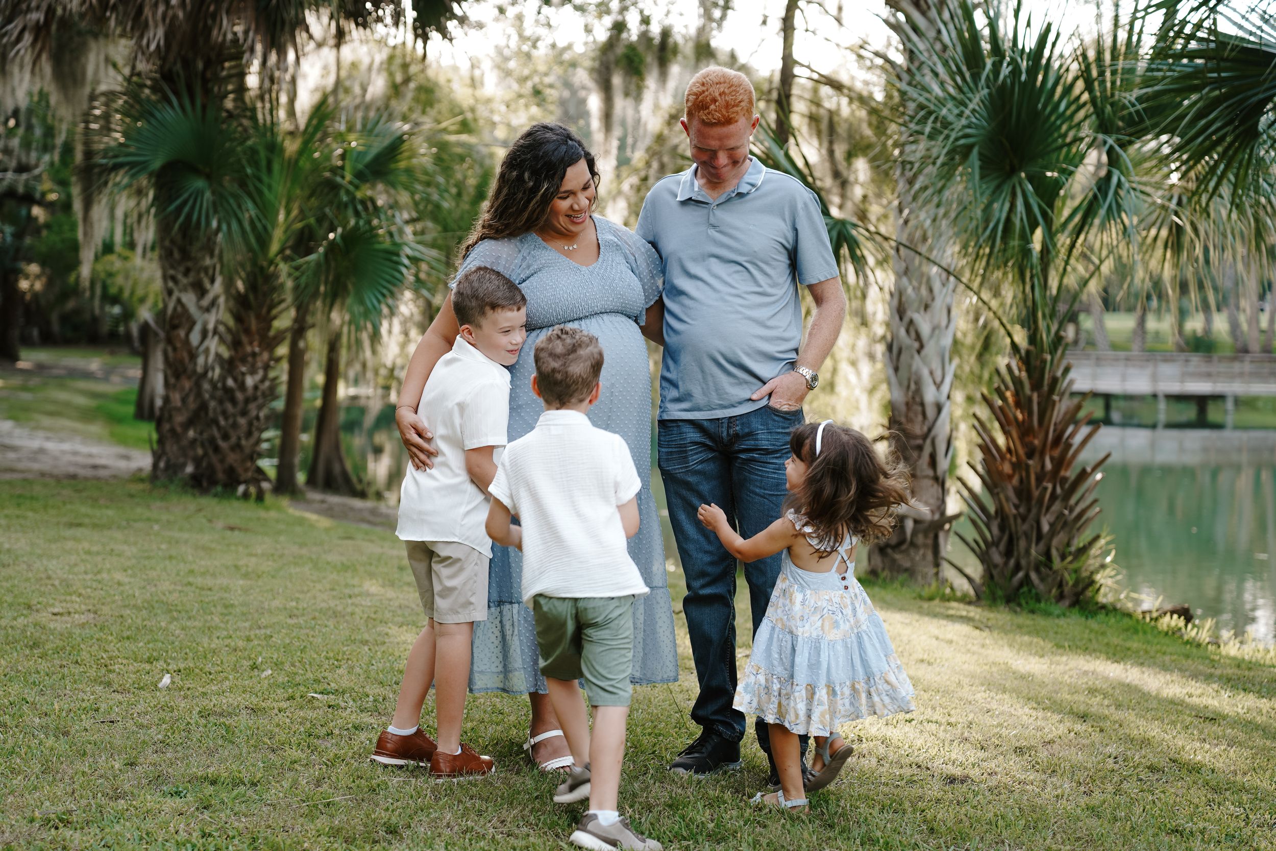 Family photography, portraits, candid moments, lifestyle session, DeLand FL photographer, genuine connections, outdoor and indoor photos,