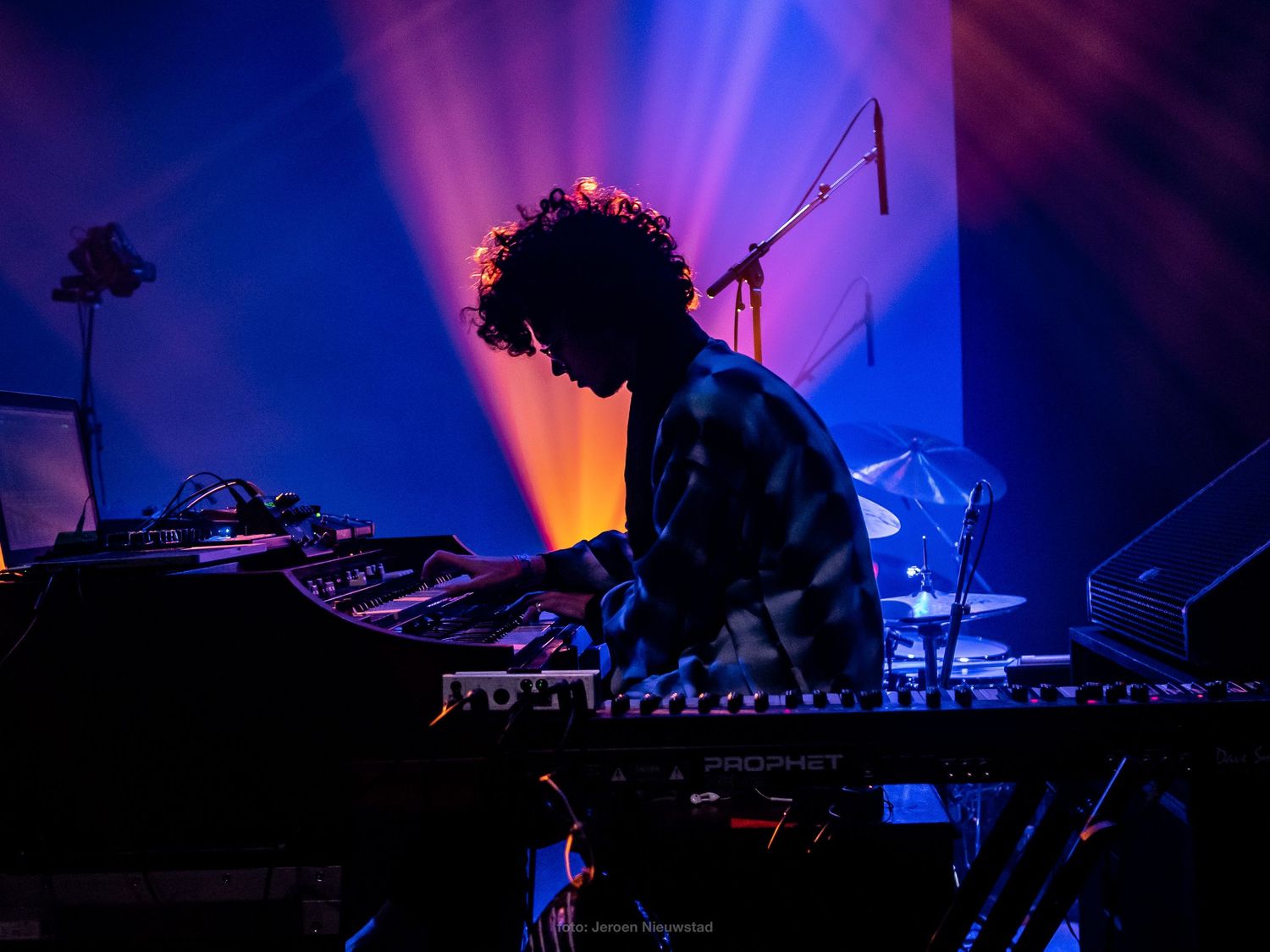 silhouet concert foto