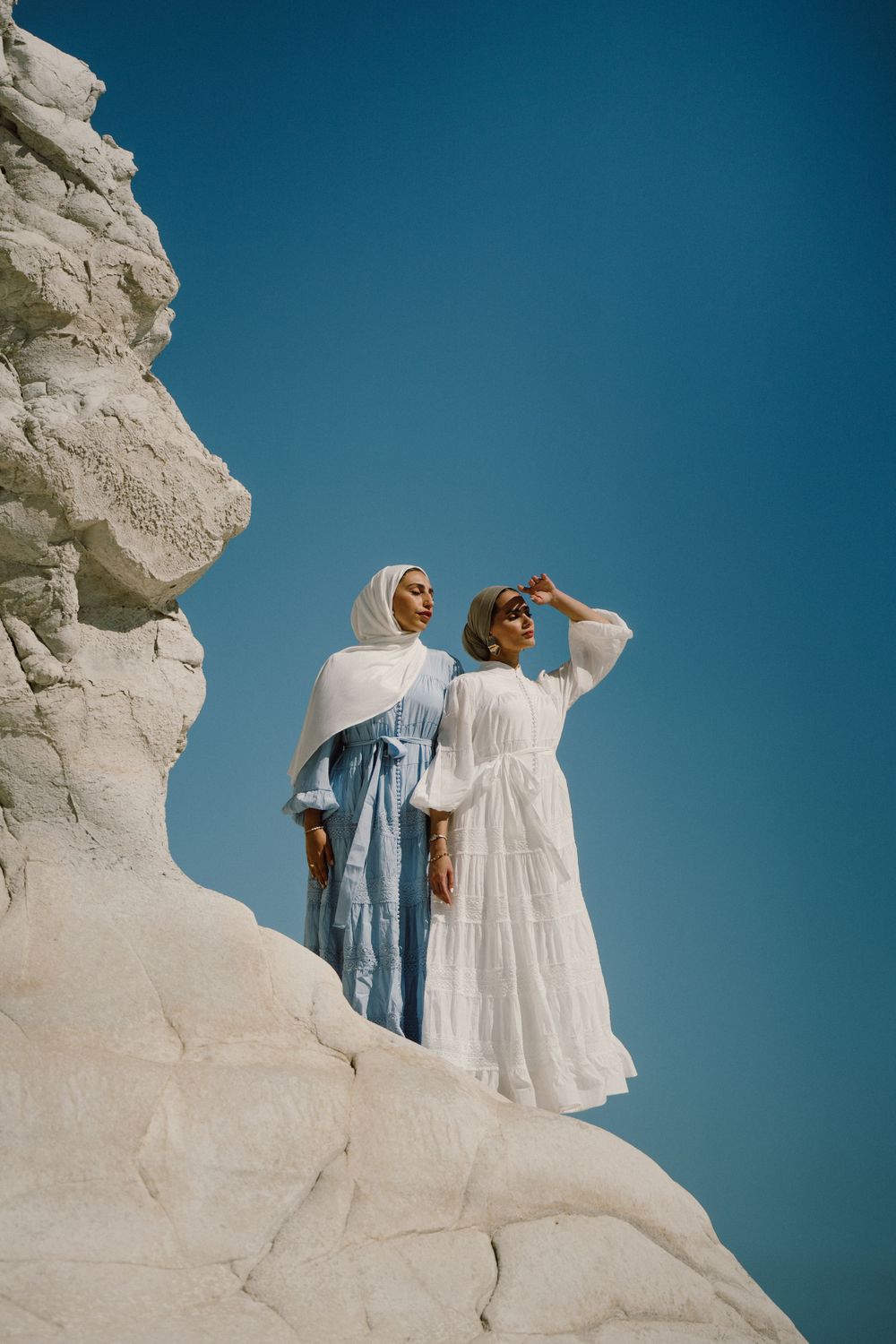 Creative lifestyle shoot in Scala dei Turchi Sicily