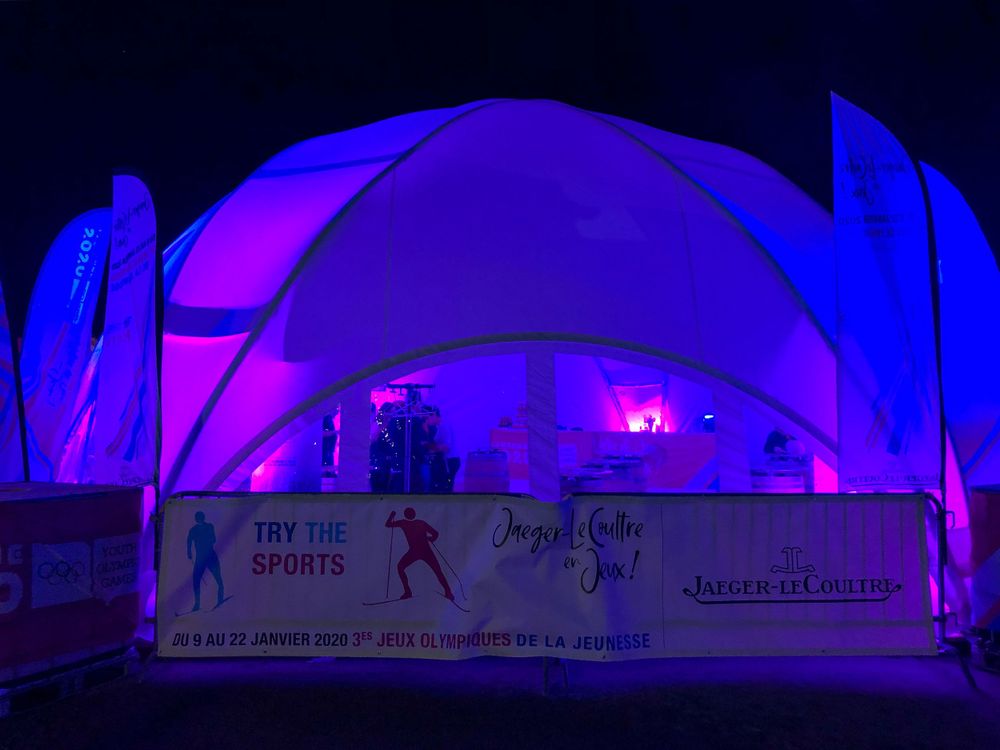 Youth Olympic Games YOG 2020, Le Sentier, Switzerland
Illuminated dome
Sandra DAENGELI, impacts.photo, @sdaengeli, @impacts.photo
