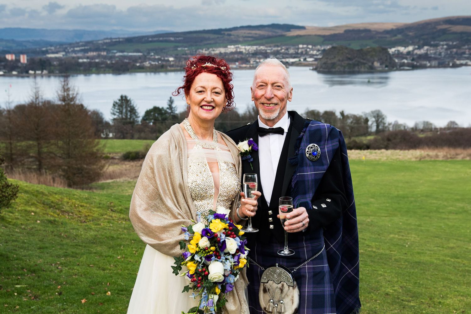Bride and groom