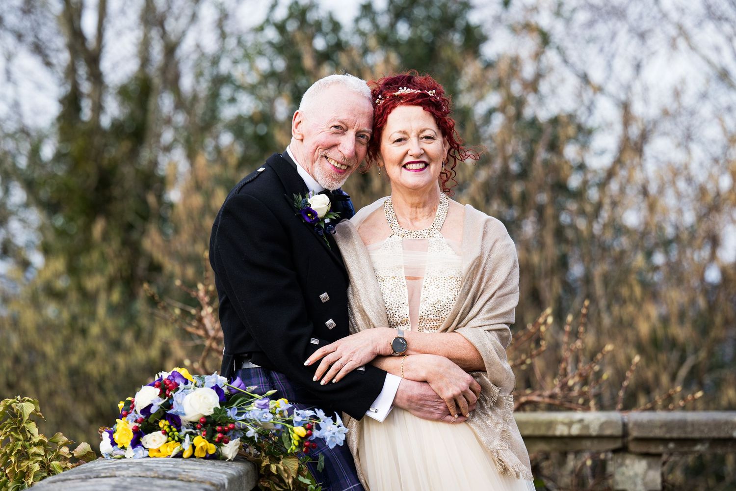 Bride and groom
