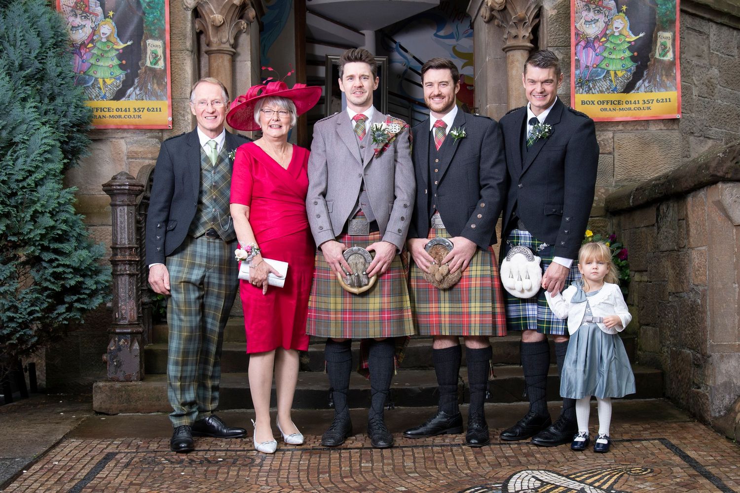 Groom family