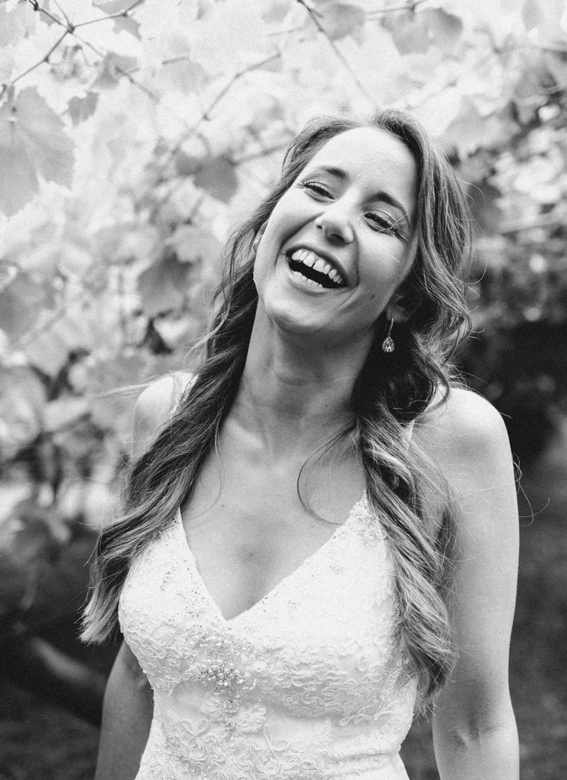 Bride portrait during destination wedding in the Italian Dolomites