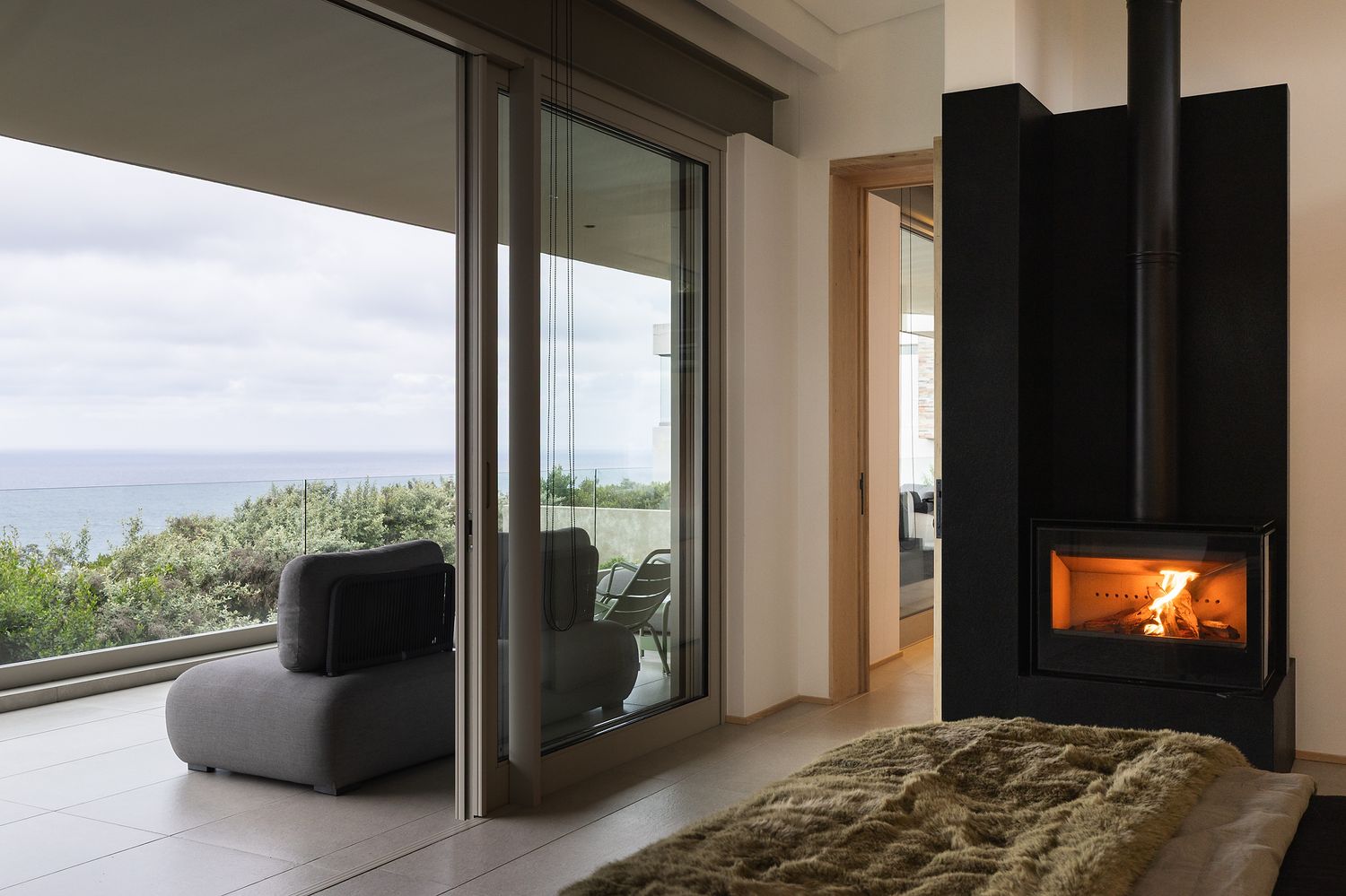 Thoughtfully curated decor with warm tones and minimalist aesthetic