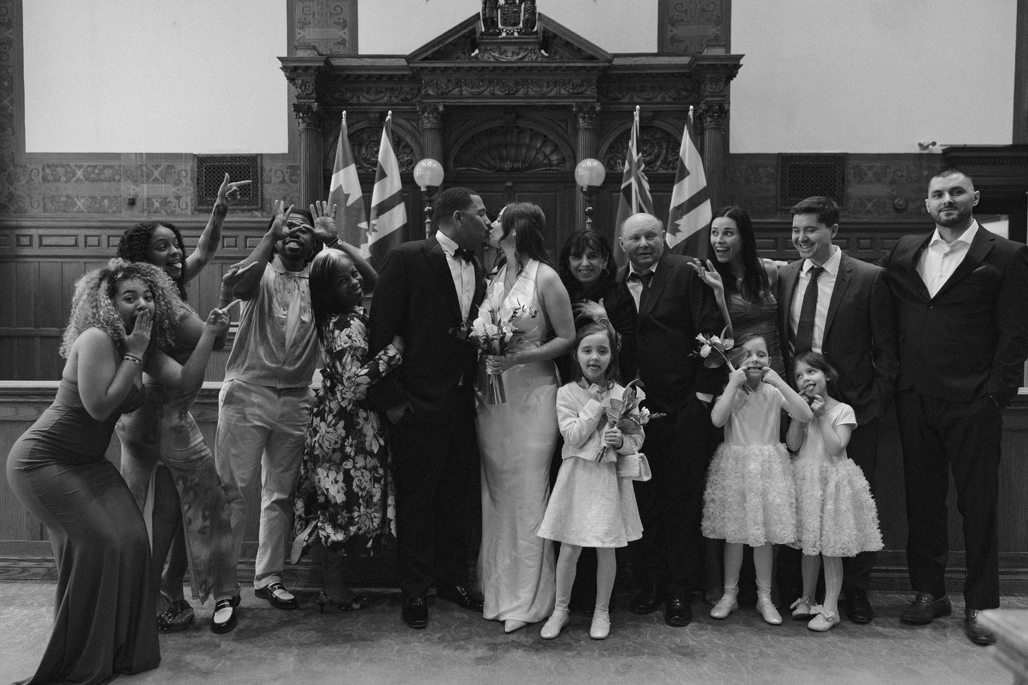 The old city hall Toronto wedding photographer Daria Summers Photography Candid and editorial photography