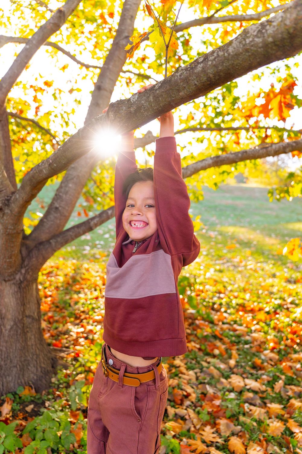Beautiful Autumn Family Portraits