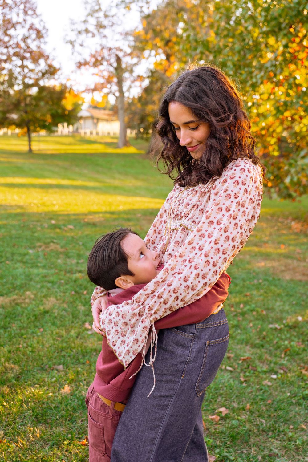 Beautiful Autumn Family Portraits